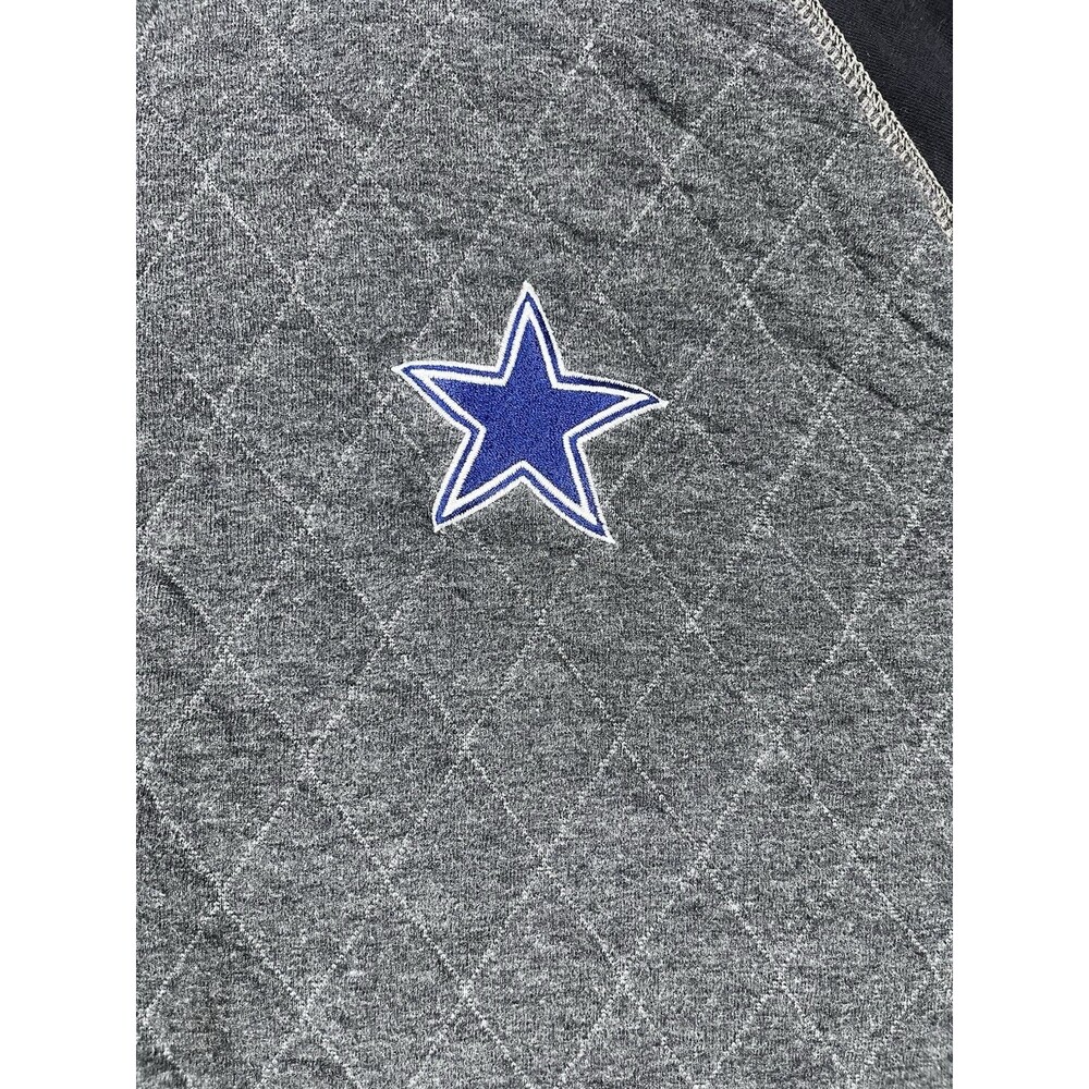 Tommy Bahama NFL Gridiron 1/4 ZIP Dallas Cowboys Pullover Sweater Quilted 3XL - Picture 4 of 13